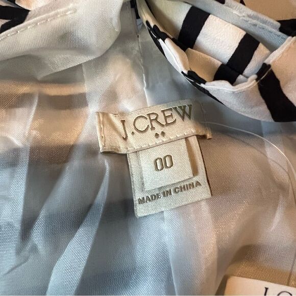 NEW! J. Crew striped lined sleeveless dress - Picture 6 of 13